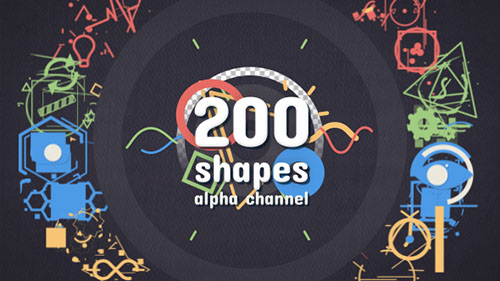 Shape Elements Pack 18599987 - Motion Graphics (Videohive)