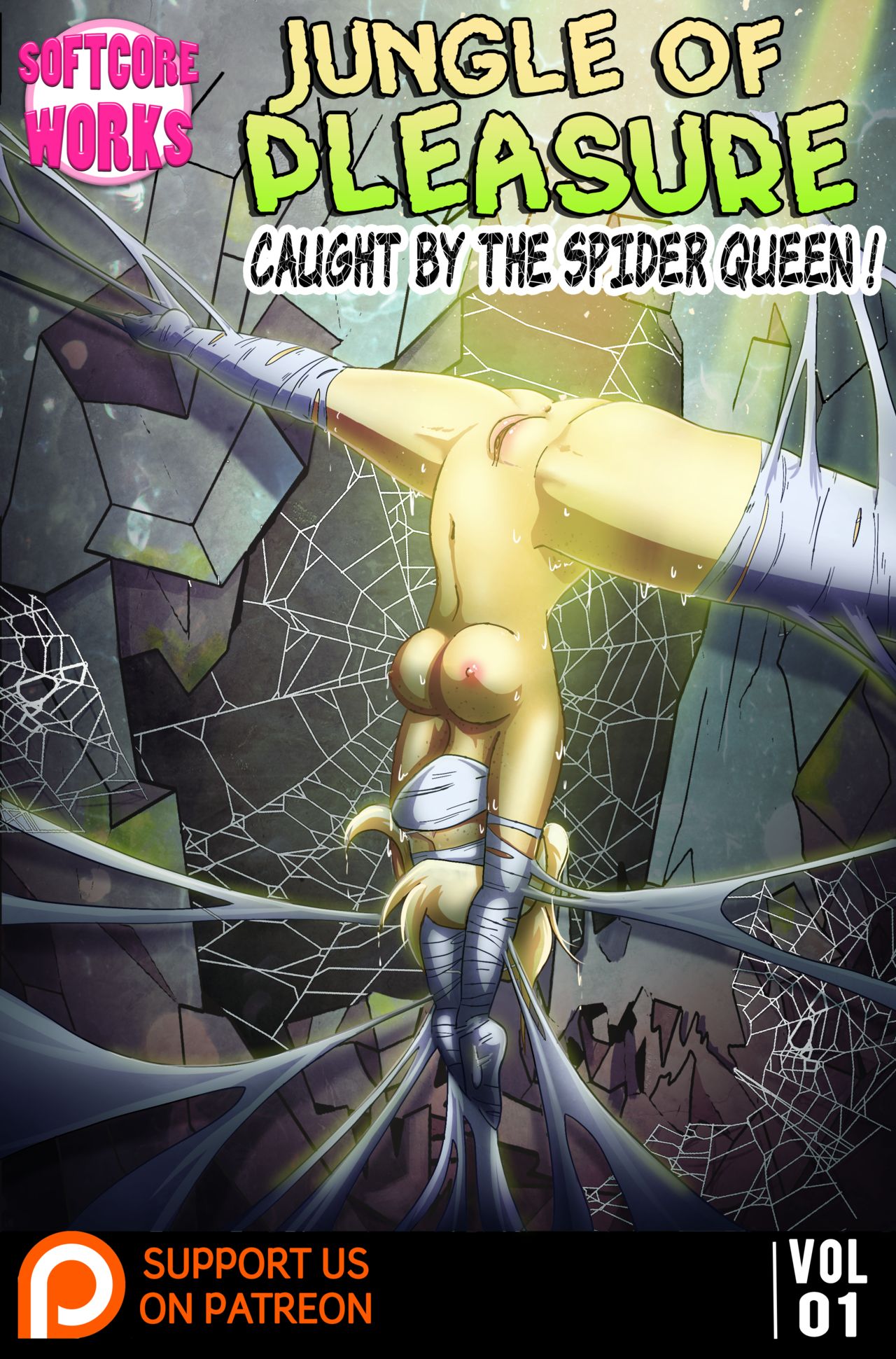 Softcore Works Jungle of Pleasure Volume 1 Caught by the Spider Queen