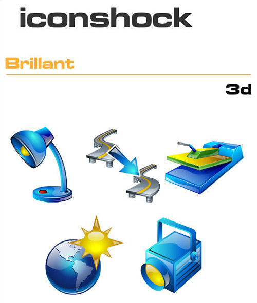 Iconshock Pack - Brillant 3d