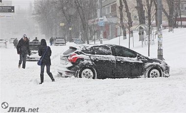 На трассе Киев-Чоп произошло ДТП с участием 14 автомобилей