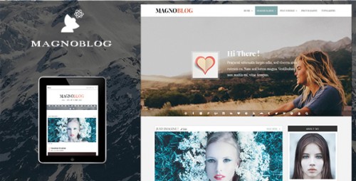 Nulled Magnoblog for WordPress - Theme logo