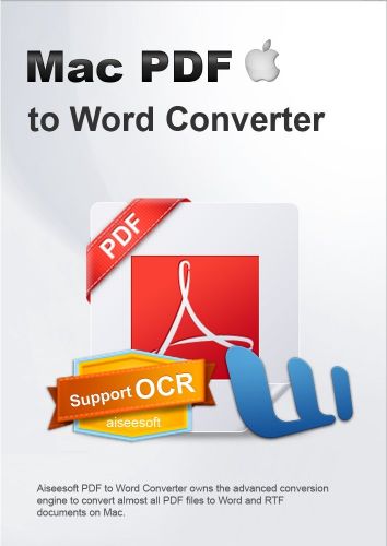 Aiseesoft Mac PDF to Word Converter 3.3.6 Multilangual MacOSX 170314