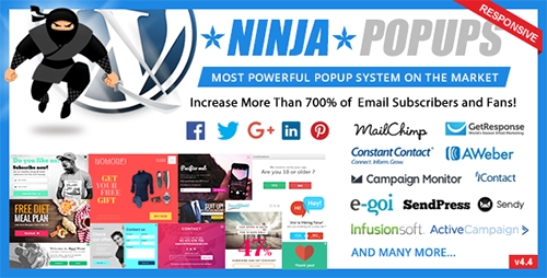 CodeCanyon - Ninja Popups for WordPress v4.4.1 - 3476479