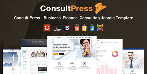 ThemeForest - Consult Press v1.0 - Finance Consulting Business Joomla Template - 19308490