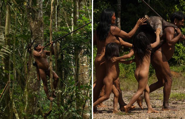 Шокирующий образ жизни дикого племени Ваорани