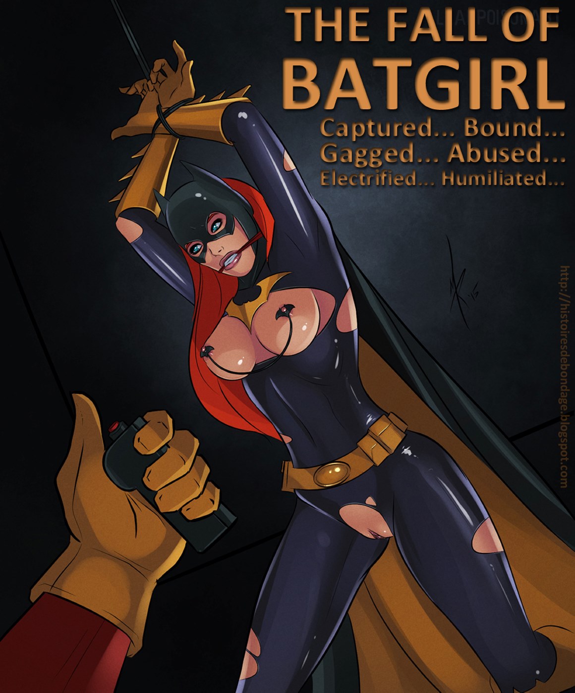 Leadpoison - The Fall of Batgirl - Sex cartoon comic