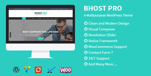 CodeGrape - BHOST PRO v1.0 - Responsive WordPress Theme - 8758