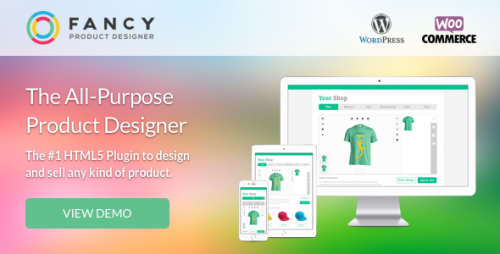 [GET] Nulled Fancy Product Designer v3.3.3 - WooCommerce plugin  