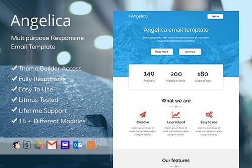 Angeli - Email template + Builder - CM 476127
