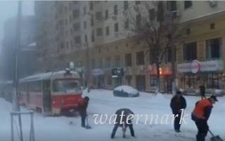 В связи со снегопадами «Киевпастранс» ввел «специальный режим движения»