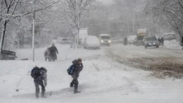 В двух областях закрыли школы из-за сильных морозов