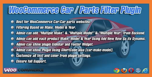CodeCanyon - WooCommerce Car/Parts Filter Plugin v1.3 - 6556524