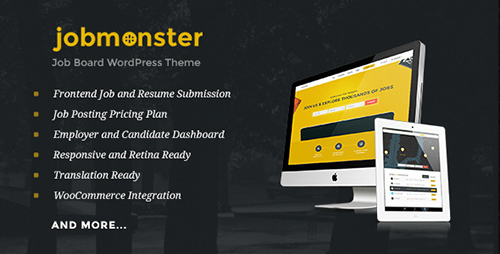 ThemeForest - Jobmonster v4.2.1 - Job Board WordPress Theme - 10965446