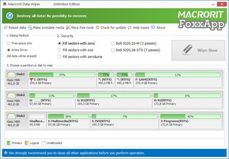 macrorit data wiper 4.2.0 unlimited edition