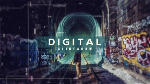 Digital Parallax Slideshow | Opener - Project for After Effects (Videohive)