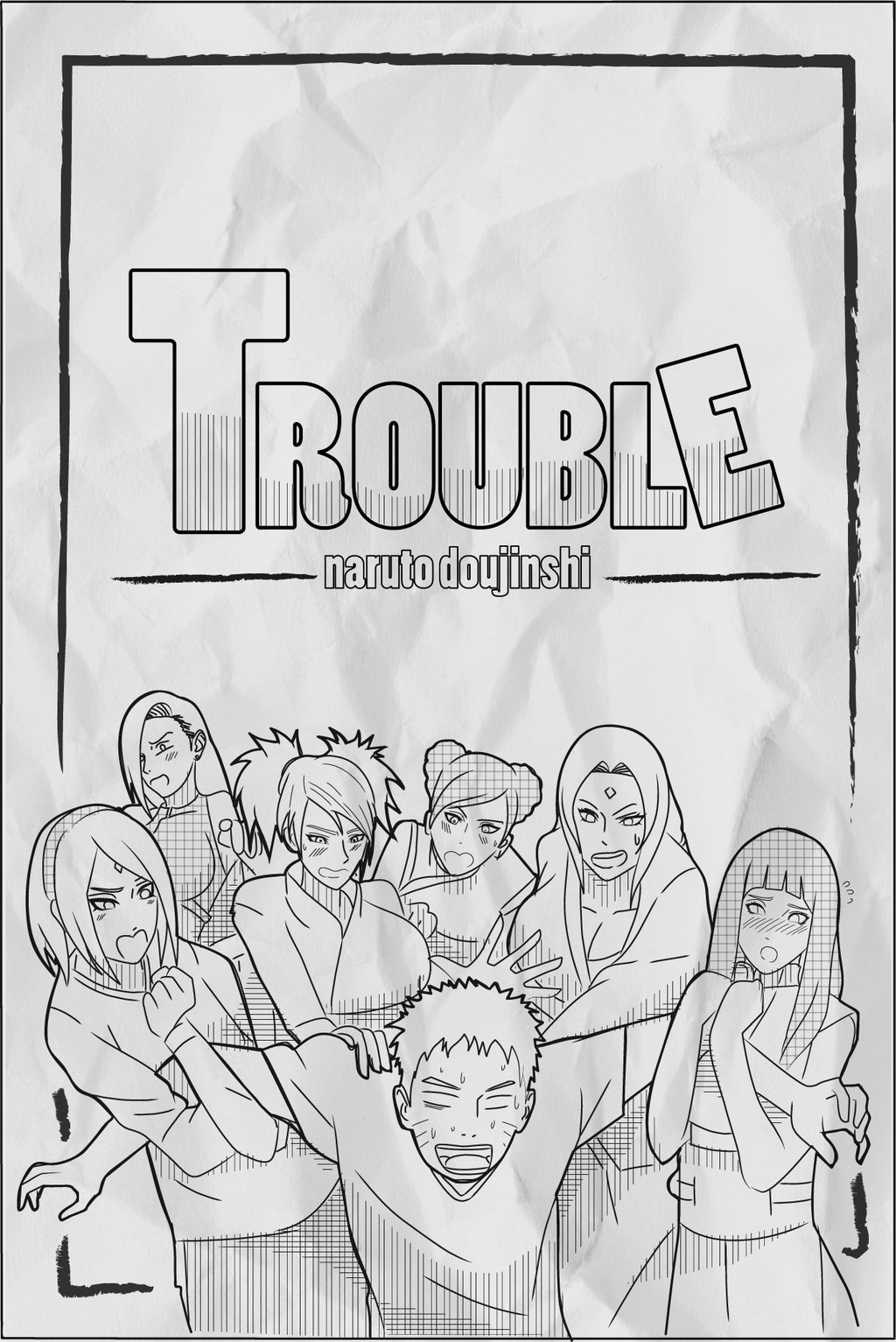 Indy_riquez - Trouble - Naruto doujinshi