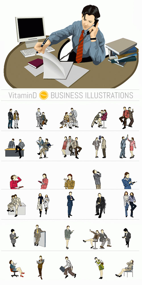 VitaminD - Business Illustrations