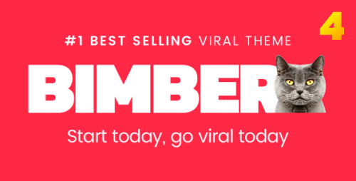 Nulled Bimber v4.0.2 - Viral Magazine WordPress Theme  
