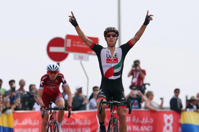Португалец Кошта победил на третьем этапе велогонки «Тур Абу-Даби»