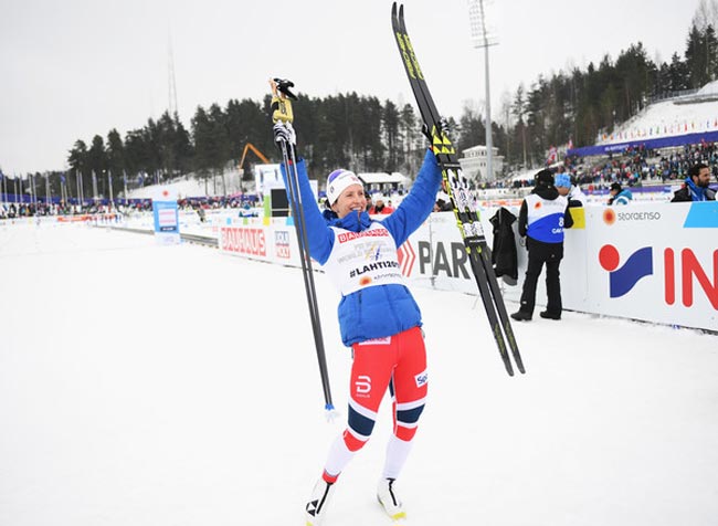 Бьорген выиграла лыжную гонку на 10 км на ЧМ в Лахти; Шевченко – 44-я