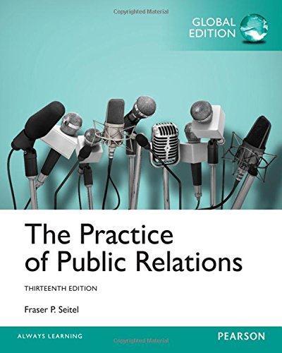 The Practice of Public Relations