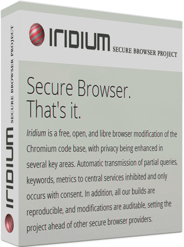 Iridium Browser 61.0.0 Final (x86/x64) + Portable