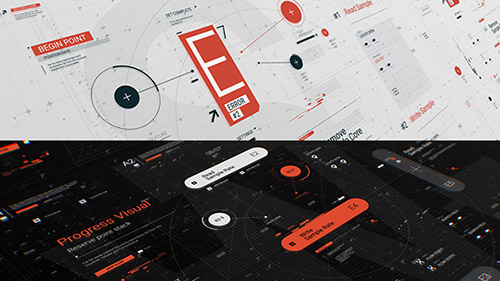HUD Typo Graphics Pack - Project for After Effects (Videohive)