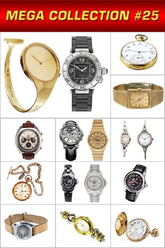 Мега коллекция №25: Часы (мужские и женские, наручные и карманные)