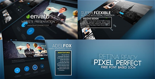 Website Promo Presentation - Project for After Effects (Videohive)