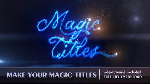 Magic Titles 19445192 - Project for After Effects (Videohive)