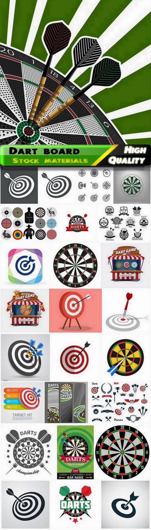 Sport dart board game for your accuracy 25 Eps