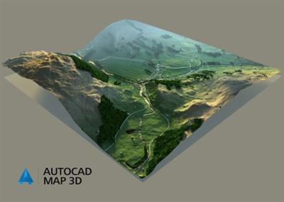 Autodesk AutoCAD Map 3D 2018 with Offline Help 170504
