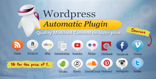 Nulled WordPress Automatic Plugin v3.29.0 image