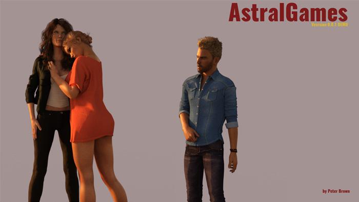 Astral Games [InProgress, 0.0.2b] (Peter Brown) [uncen] [2017, 3DCG, ADV, RPG, Incest, Mom, Sister] [rus+eng]