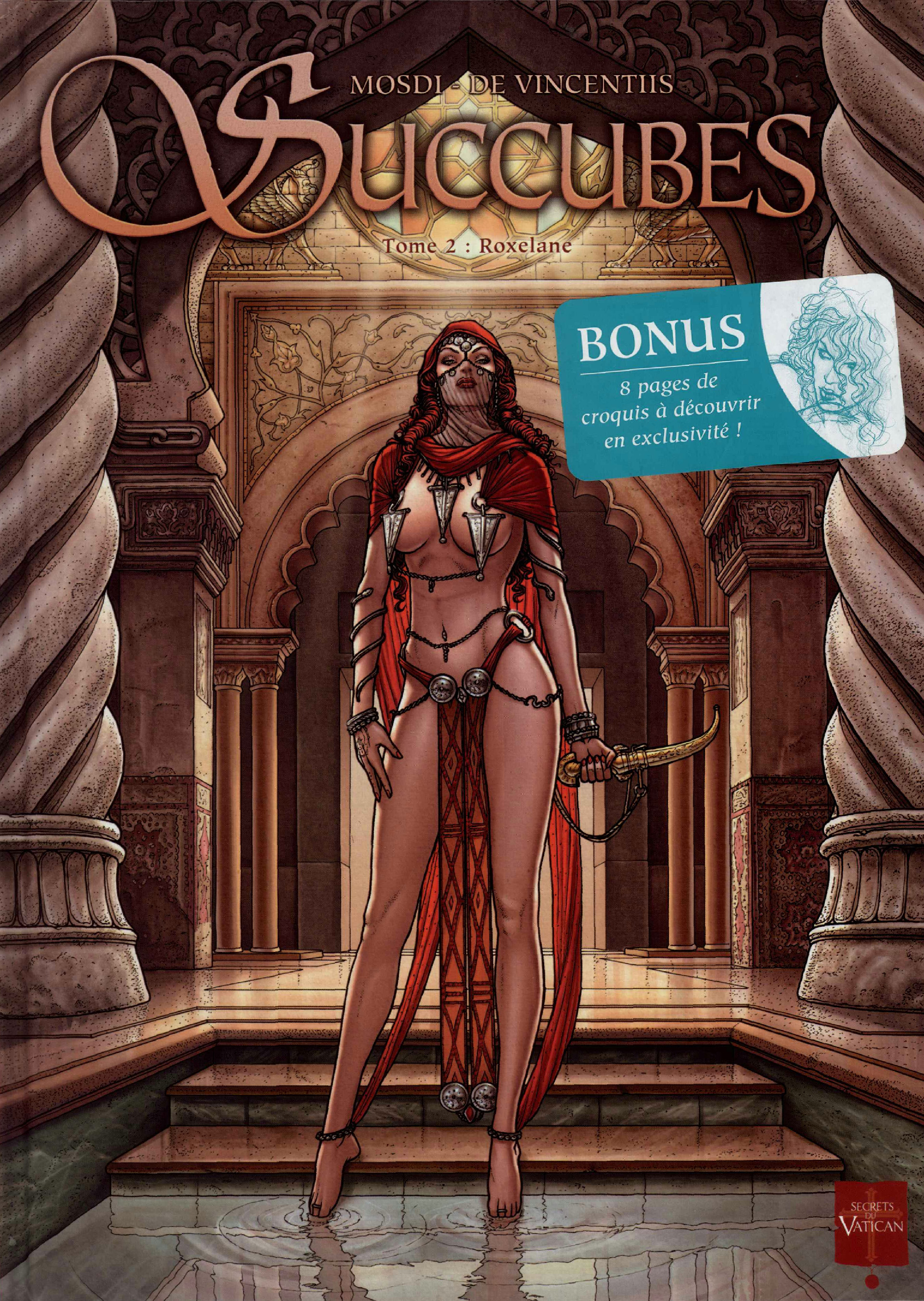 French fantasy comic Thomas Mosdi - Succubes 2 - Roxelane