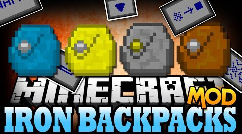   Iron Backpacks  Minecraft 1.12.2