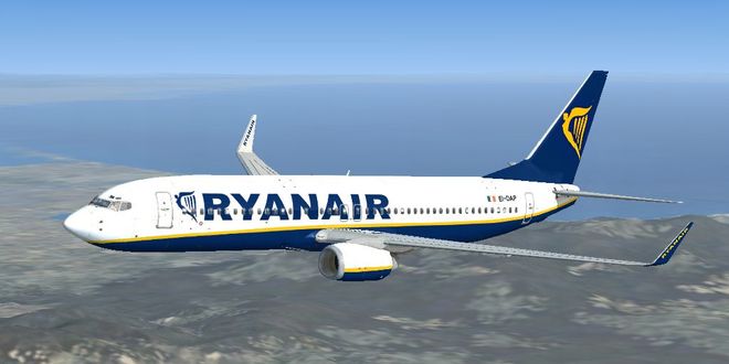 Ryanair обнародовал о переносе азбука еще 2 рейсов из Украины