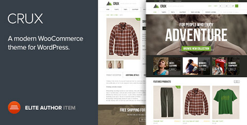 ThemeForest - Crux v1.8 - A modern and lightweight WooCommerce theme - 6503655
