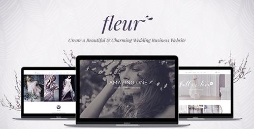 ThemeForest - Fleur v1.0 - A Theme for Weddings, Celebrations, and Wedding Businesses - 19429544