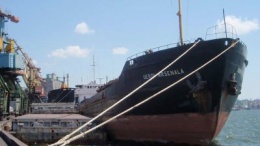 В Керченском проливе потерпел крушение российский сухогруз