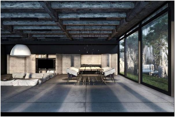 Da House от Igor Sirotov Architects одновременно служит крышей гаража