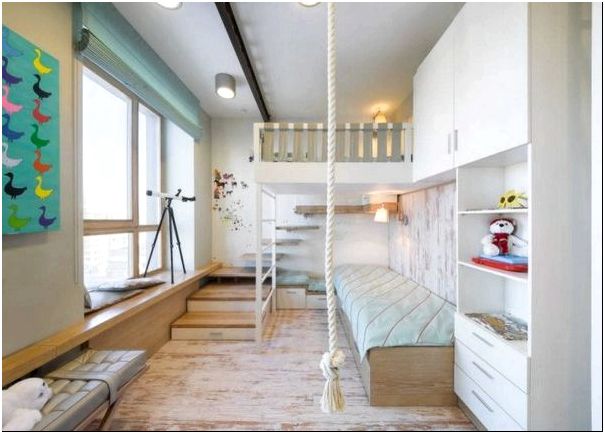 Фото 11 — Белоснежная детская комната с интерьером унисекс для двух малышей от Annis Lender