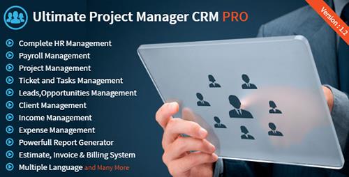 CodeCanyon - Ultimate Project Manager CRM PRO v1.2 - 16292398