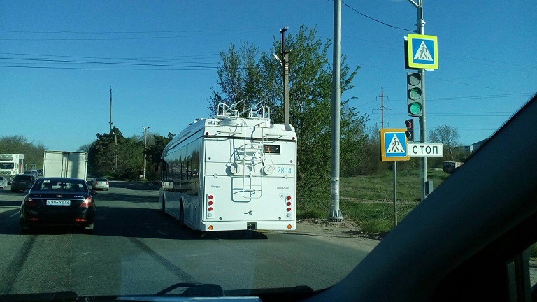 В Симферополе запустили два новоиспеченных троллейбусных маршрута [фото]
