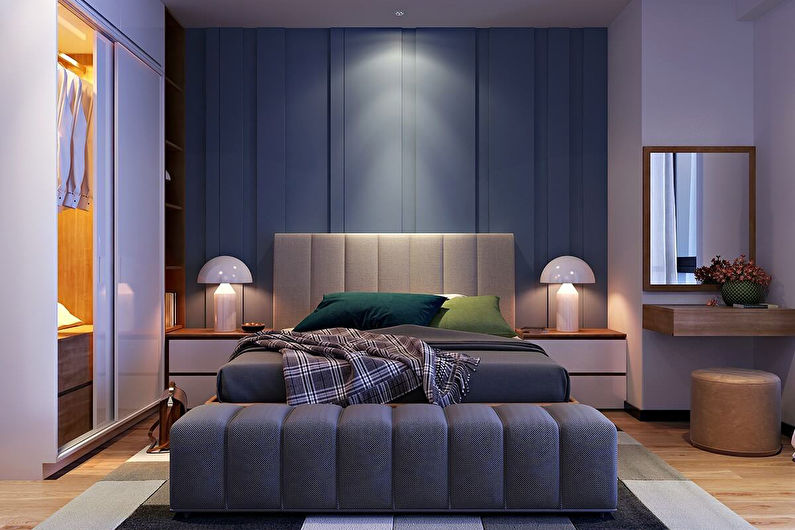 Дизайн спальни 12 кв