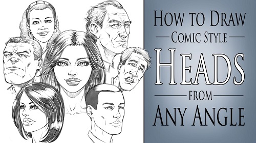 SkillShare   How to Draw Comic Style Heads   Step by Step   From Any Angle