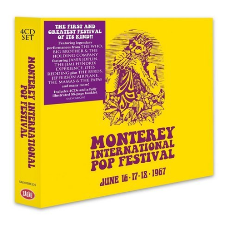 VA - Monterey International Pop Festival June 16-17-18, 1967 4CD Box Set (1992/2013)