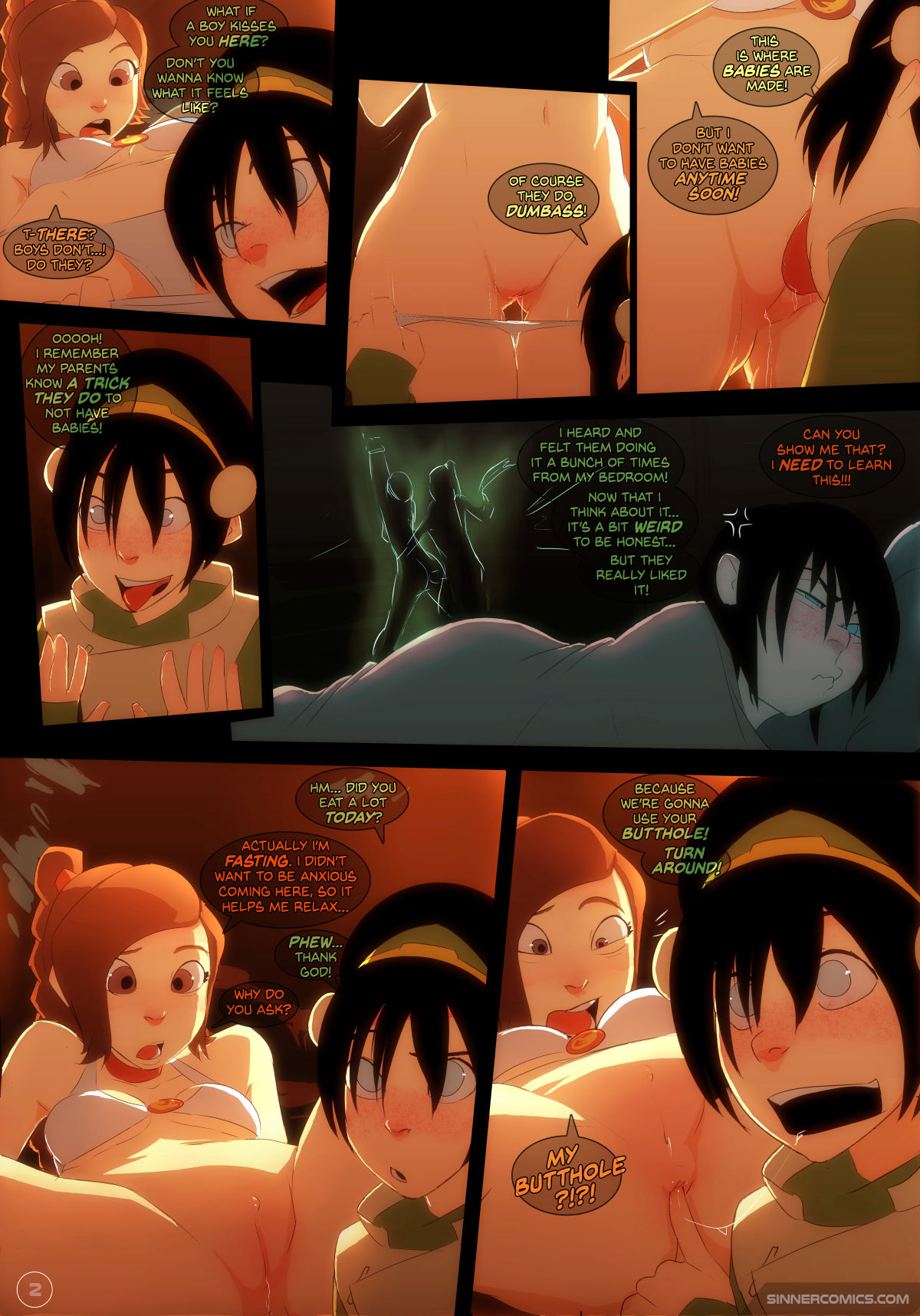 SILLYGIRL - TOPH VS TY LEE FROM AVATAR THE LAST AIRBENDER
