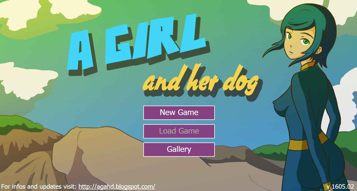 TEEN GIRL AND HER DOG FROM PIXELPRODUKT