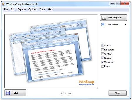 NTWind WinSnap 6.0.3 Portable